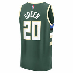 Hunter Green A.J. Green Milwaukee Bucks Fast Break Replica Player Jersey | NBA