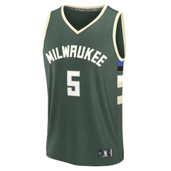 Hunter Green Gary Trent Jr. Milwaukee Bucks Fast Break Replica Player Jersey | NBA