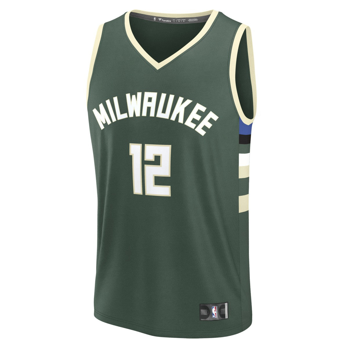 Hunter Green Taurean Prince Milwaukee Bucks Fast Break Replica Player Jersey | NBA