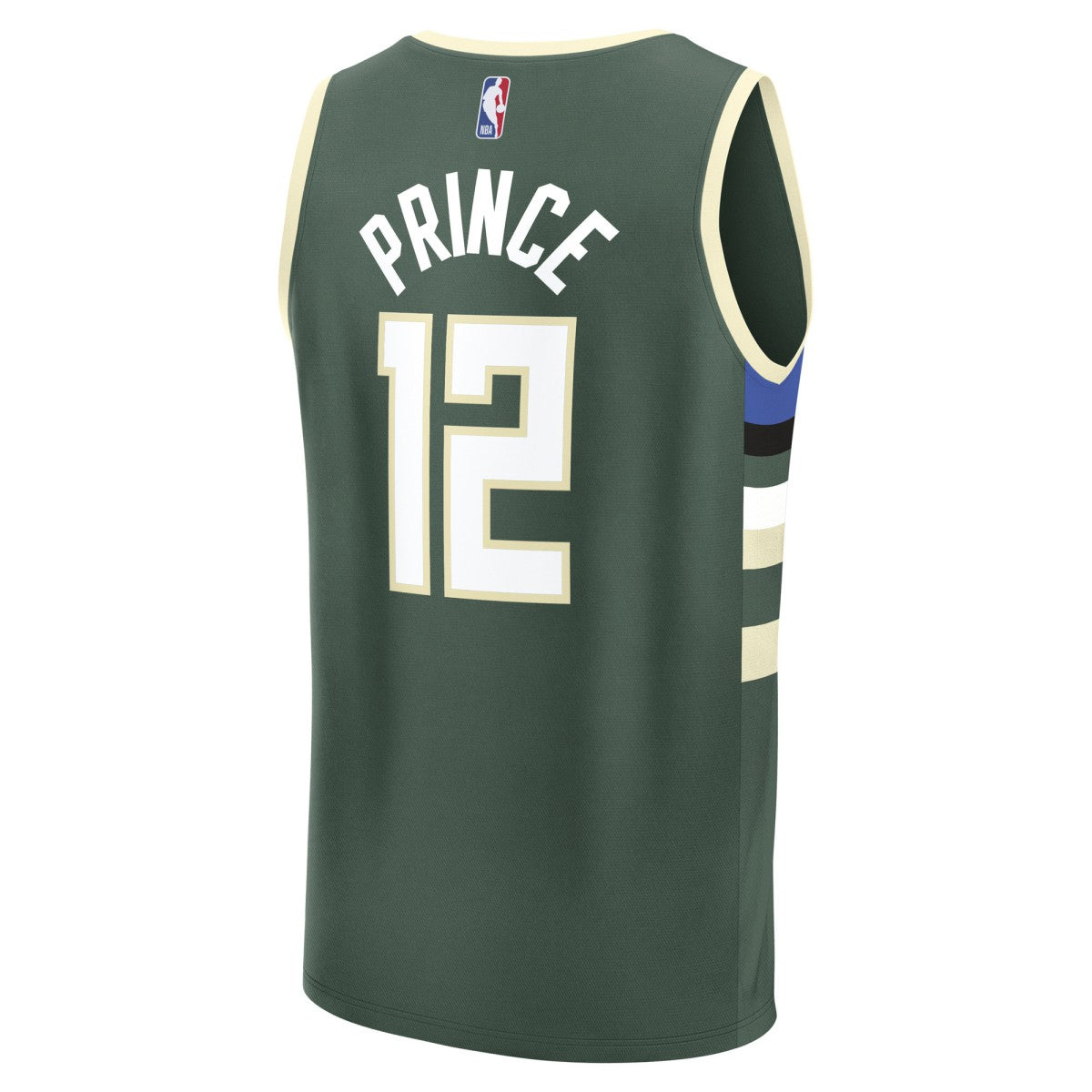 Hunter Green Taurean Prince Milwaukee Bucks Fast Break Replica Player Jersey | NBA