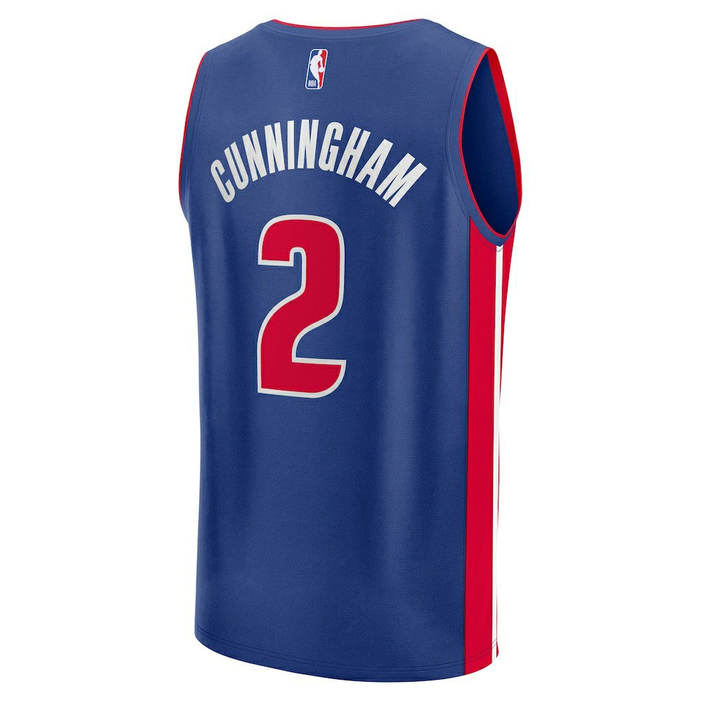 Blue Cade Cunningham Detroit Pistons Fast Break Replica Player Jersey sale | NBA