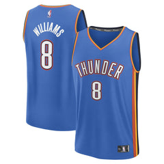 Blue Jalen Williams Oklahoma City Thunder Fast Break Replica Player Jersey | NBA