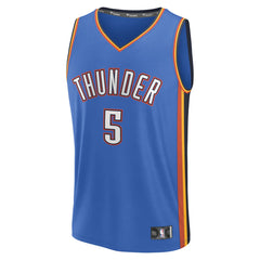 Blue Luguentz Dort Oklahoma City Thunder Fast Break Replica Player Jersey | NBA