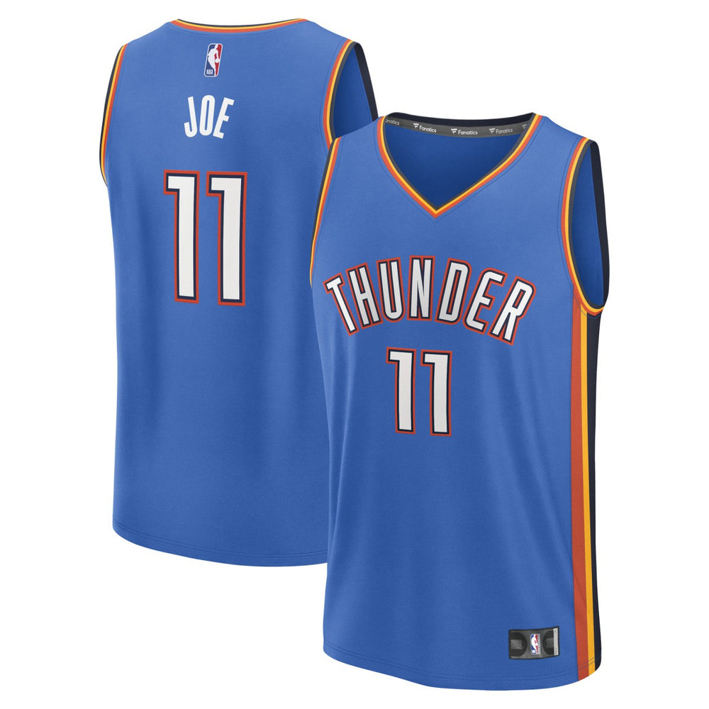 Blue Isaiah Joe Oklahoma City Thunder Fast Break Replica Player Jersey | NBA