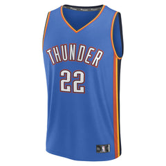 Blue Cason Wallace Oklahoma City Thunder Fast Break Replica Player Jersey | NBA