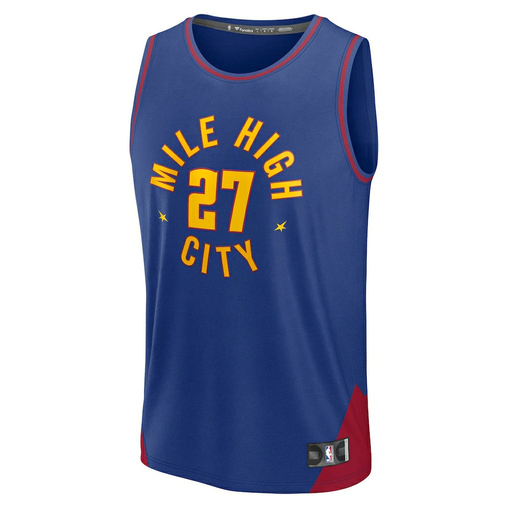 Blue Jamal Murray Denver Nuggets Fast Break Replica Player Jersey sale | NBA