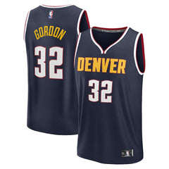 Navy Aaron Gordon Denver Nuggets Fast Break Replica Player Jersey sale | NBA
