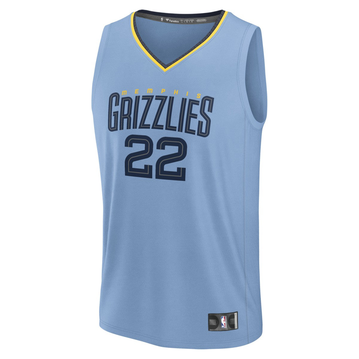 Light Blue Desmond Bane Memphis Grizzlies Fast Break Replica Player Jersey | NBA