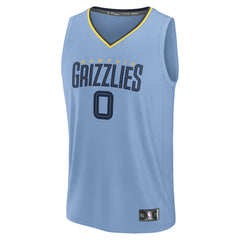 Light Blue Jaylen Wells Memphis Grizzlies Fast Break Replica Player Jersey | NBA