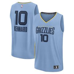 Light Blue Luke Kennard Memphis Grizzlies Fast Break Replica Player Jersey | NBA