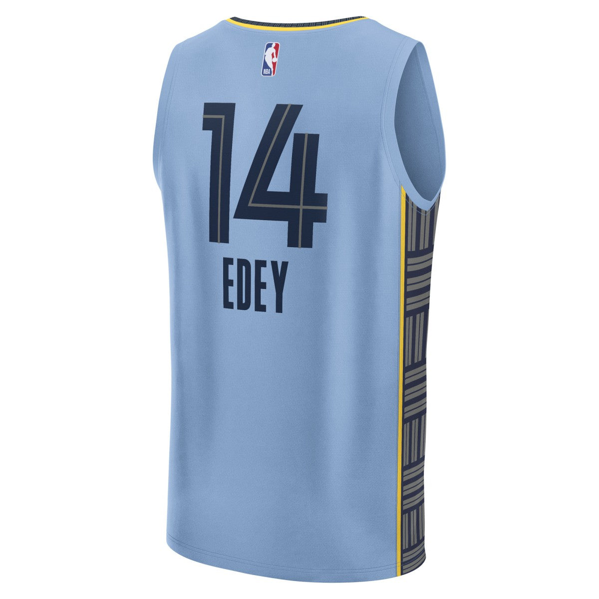 Light Blue Zach Edey Memphis Grizzlies Fast Break Replica Player Jersey | NBA