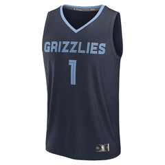 Navy Scotty Pippen Jr. Memphis Grizzlies Fast Break Replica Player Jersey | NBA
