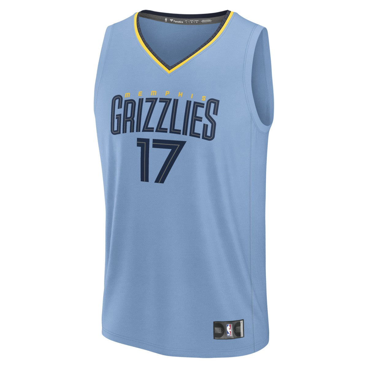 Light Blue Yuki Kawamura Memphis Grizzlies Fast Break Replica Player Jersey | NBA