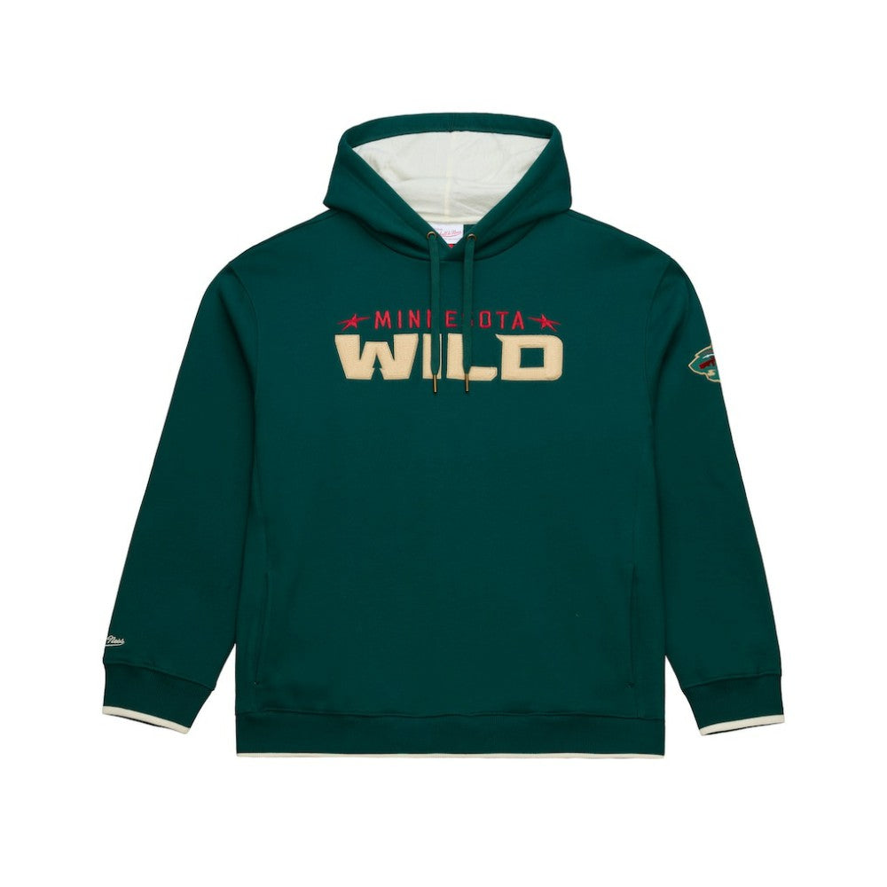 Minnesota Wild Mitchell & Ness Team Legacy Hoodie -  NHL Hoodies