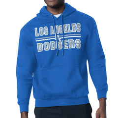 Los Angeles Dodgers Starter Team Mesh Print Graphic Pullover Hoodie - MLB Hoodies