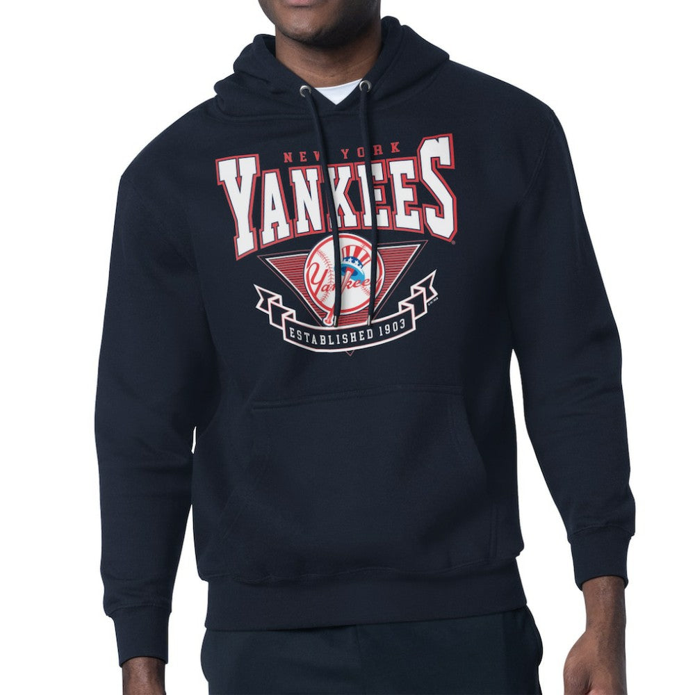 New York Yankees Starter 80's Inspired Team Fleece Hoodie - MLB Hoodies