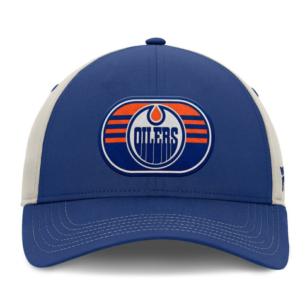 Edmonton Oilers Fanatics 2025 Stanley Cup Playoffs Locker Room Trucker Adjustable Hat -  NHL Hats