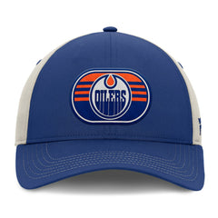 Edmonton Oilers Fanatics 2025 Stanley Cup Playoffs Locker Room Trucker Adjustable Hat -  NHL Hats