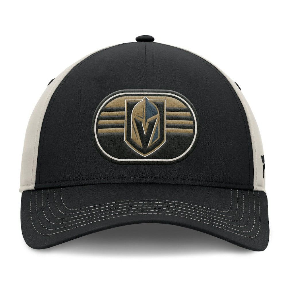 Vegas Golden Knights Fanatics 2025 Stanley Cup Playoffs Locker Room Trucker Adjustable Hat -  NHL Hats