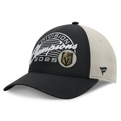 Vegas Golden Knights Fanatics 2025 Pacific Division Champions Locker Room Adjustable Hat -  NHL Hats