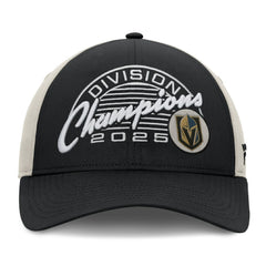Vegas Golden Knights Fanatics 2025 Pacific Division Champions Locker Room Adjustable Hat -  NHL Hats