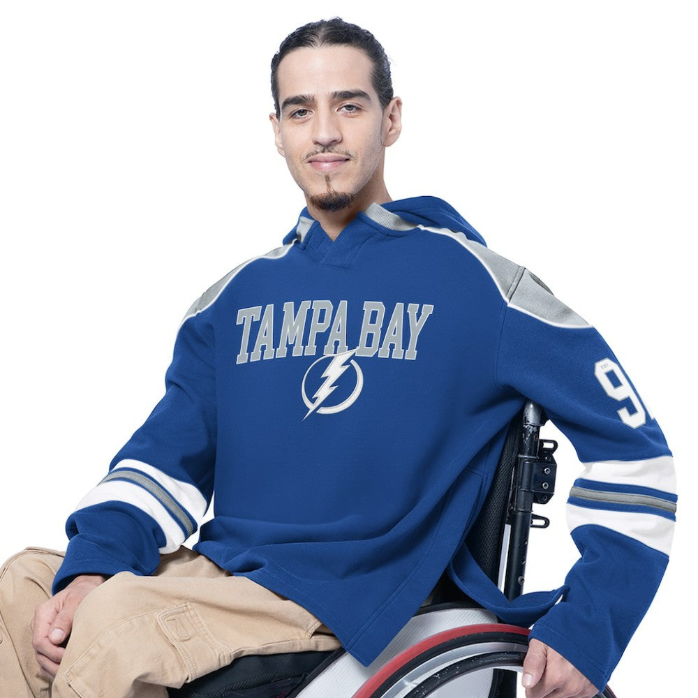 Tampa Bay Lightning G-III Sports by Carl Banks Adaptive Wear Lord Stanley Hooded Long Sleeve Sweatshirt -  NHL Sweatshirts