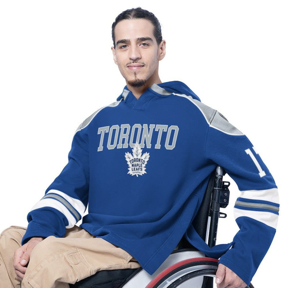 Toronto Maple Leafs G-III Sports by Carl Banks Adaptive Wear Lord Stanley Hooded Long Sleeve Sweatshirt -  NHL Sweatshirts