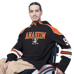 Anaheim Ducks G-III Sports by Carl Banks Adaptive Wear Lord Stanley Hooded Long Sleeve Sweatshirt -  NHL Sweatshirts