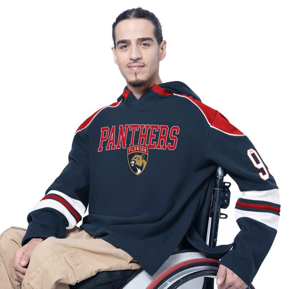 Florida Panthers G-III Sports by Carl Banks Adaptive Wear Lord Stanley Hooded Long Sleeve Sweatshirt -  NHL Sweatshirts