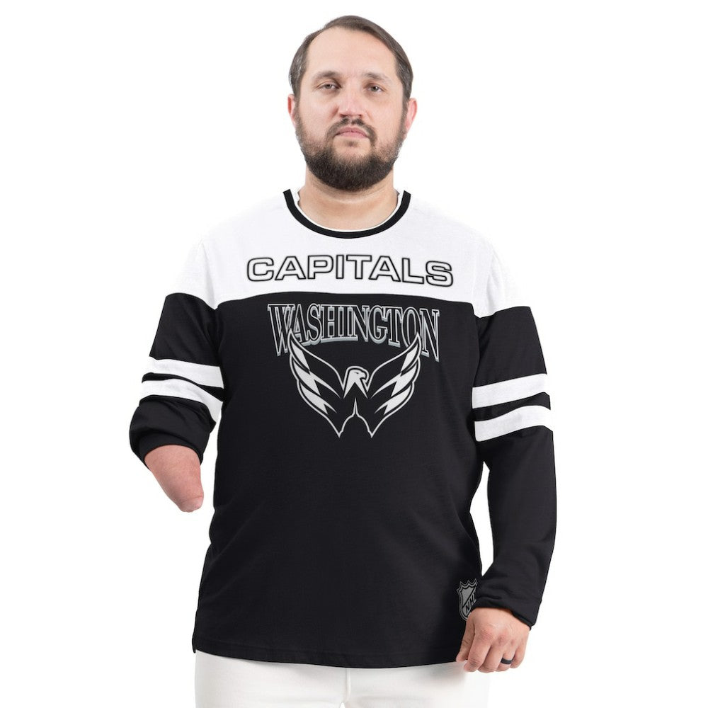 Washington Capitals G-III Sports by Carl Banks Adaptive Wear Outlast Durene Long-Sleeve T-Shirt -  NHL T-shirts