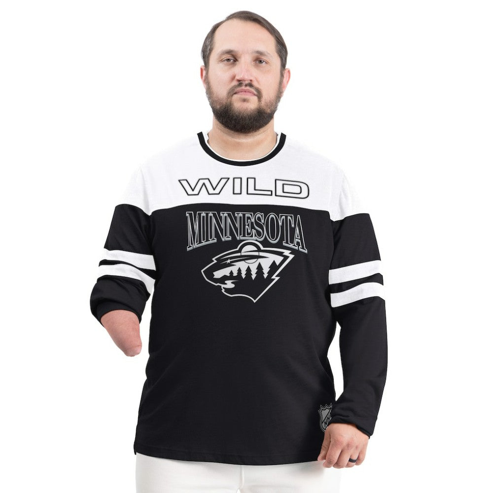 Minnesota Wild G-III Sports by Carl Banks Adaptive Wear Outlast Durene Long-Sleeve T-Shirt -  NHL T-shirts
