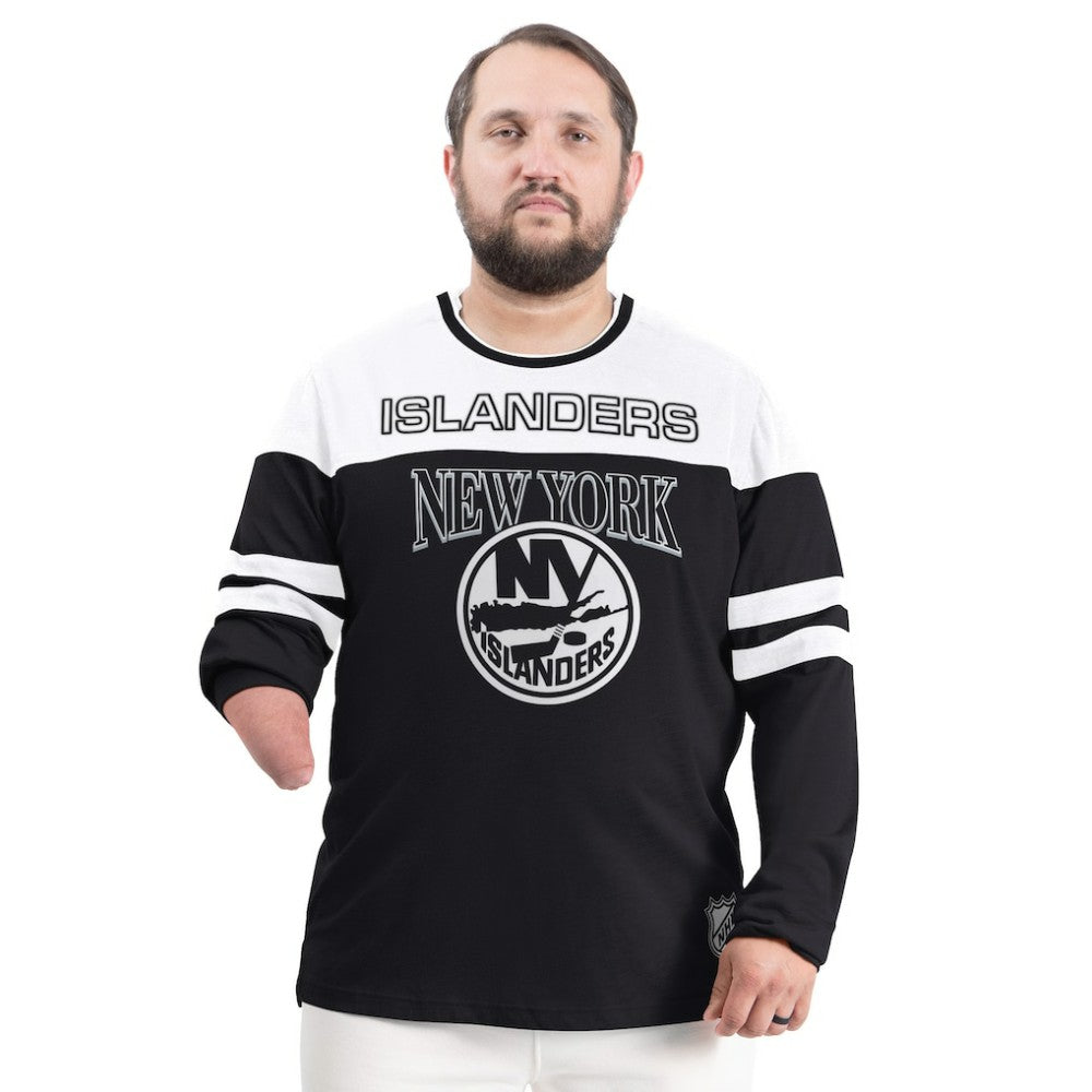 New York Islanders G-III Sports by Carl Banks Adaptive Wear Outlast Durene Long-Sleeve T-Shirt -  NHL T-shirts