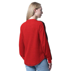 Chicago Blackhawks G-III 4Her by Carl Banks Women's Advantage Thermal Long-Sleeve Tri-Blend T-Shirt -  NHL T-shirts