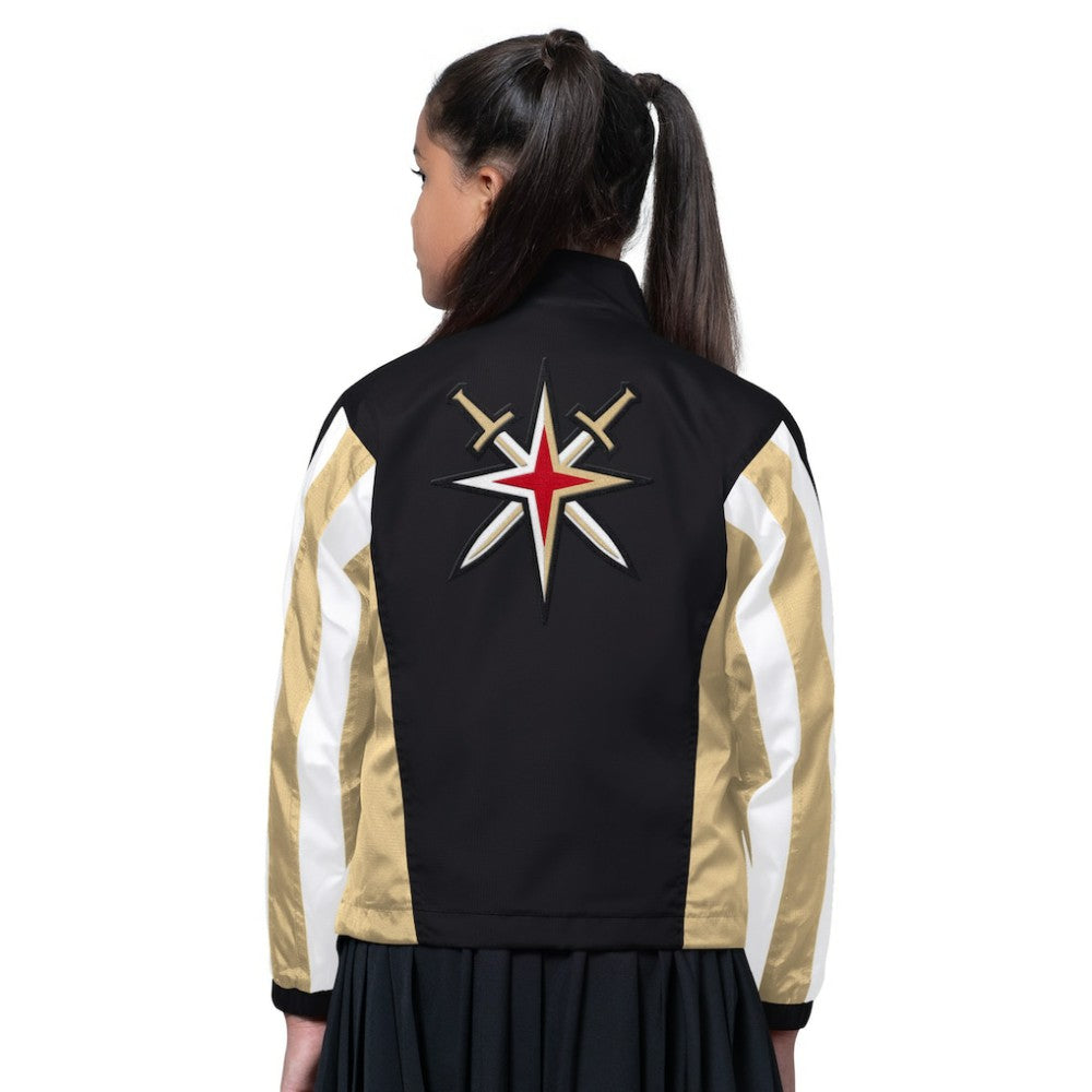 Vegas Golden Knights Starter Girls Key Player Half Zip Jacket -  NHL Jackets