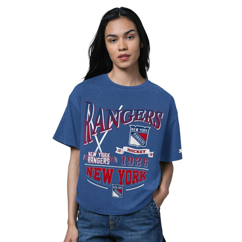 New York Rangers Starter Women's Oversized Hall of Fame T-Shirt -  NHL T-shirts