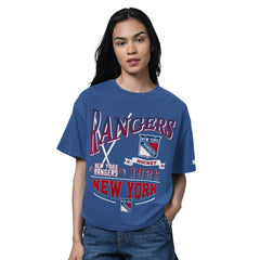 New York Rangers Starter Women's Oversized Hall of Fame T-Shirt -  NHL T-shirts