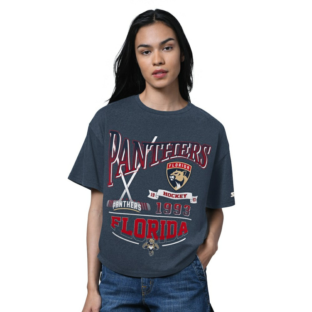Florida Panthers Starter Women's Oversized Hall of Fame T-Shirt -  NHL T-shirts