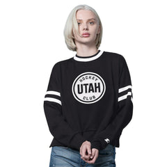 Utah Mammoth Starter Women's Rally Fleece Cropped Sweatshirt -  NHL Sweatshirts