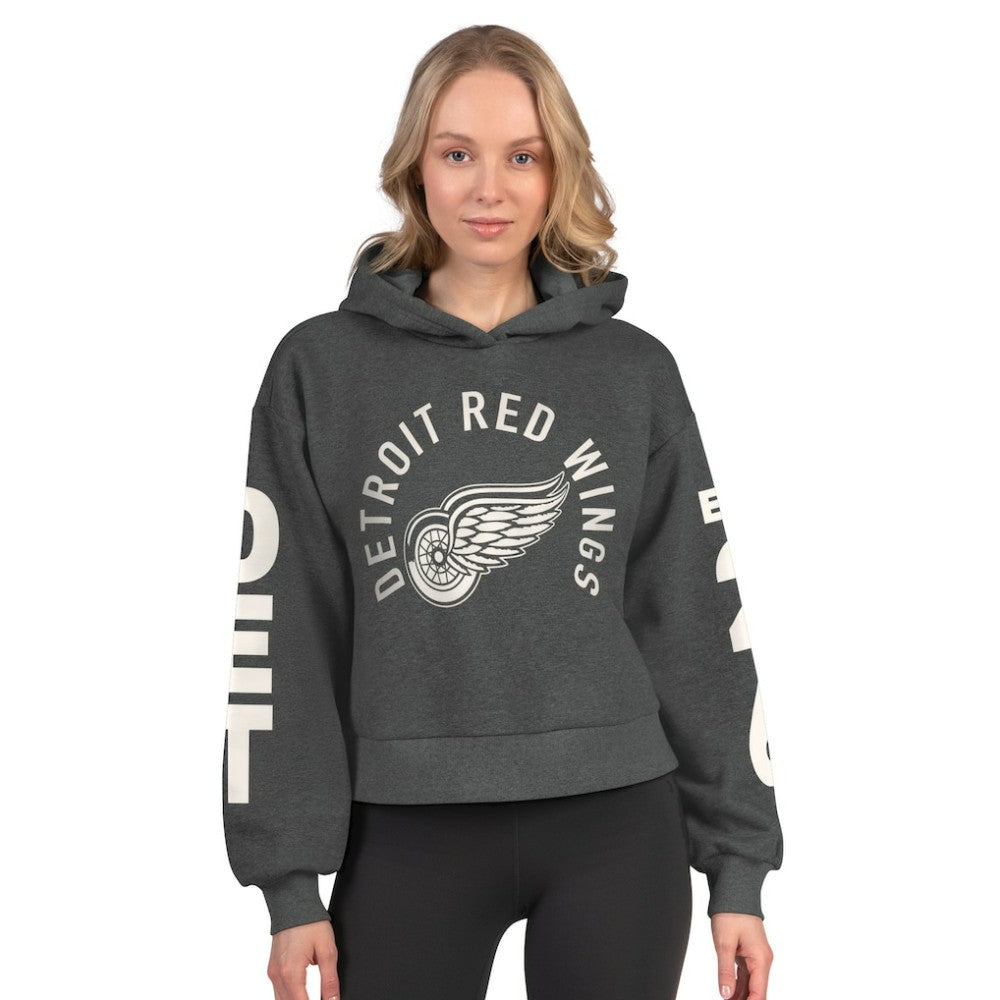 Detroit Red Wings Starter Women's Star Player Cropped Fleece Hoodie -  NHL Hoodies