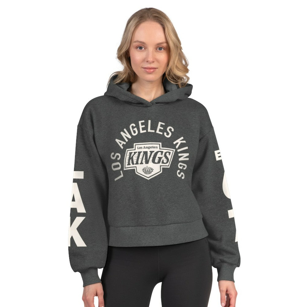 Los Angeles Kings Starter Women's Star Player Cropped Fleece Hoodie -  NHL Hoodies