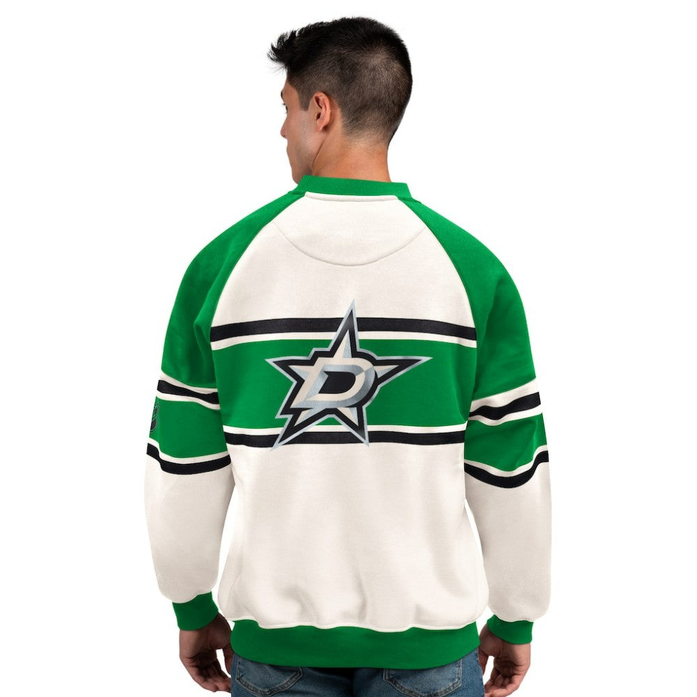 Dallas Stars Starter Male Adult Defense Fleece Crewneck Sweatshirt -  NHL Sweatshirts
