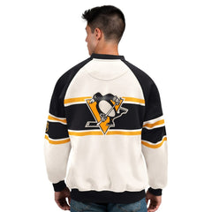 Pittsburgh Penguins Starter Male Adult Defense Fleece Crewneck Sweatshirt -  NHL Sweatshirts