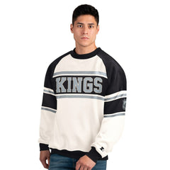 Los Angeles Kings Starter Male Adult Defense Fleece Crewneck Sweatshirt -  NHL Sweatshirts