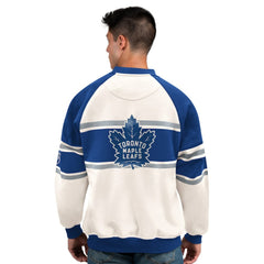 Toronto Maple Leafs Starter Male Adult Defense Fleece Crewneck Sweatshirt -  NHL Sweatshirts