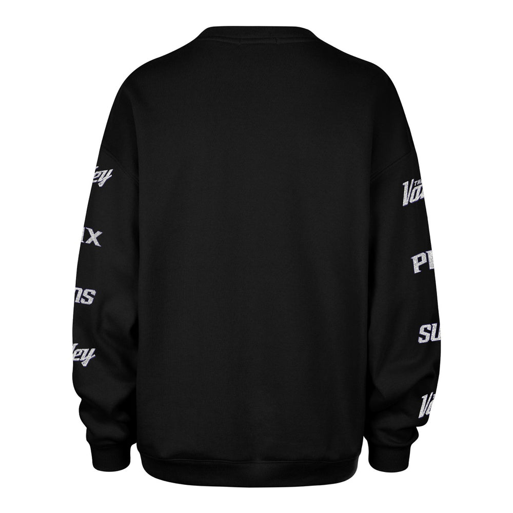 Black Phoenix Suns '47 Women's 2025/26 City Edition Go Big Oversized Sweatshirt | NBA