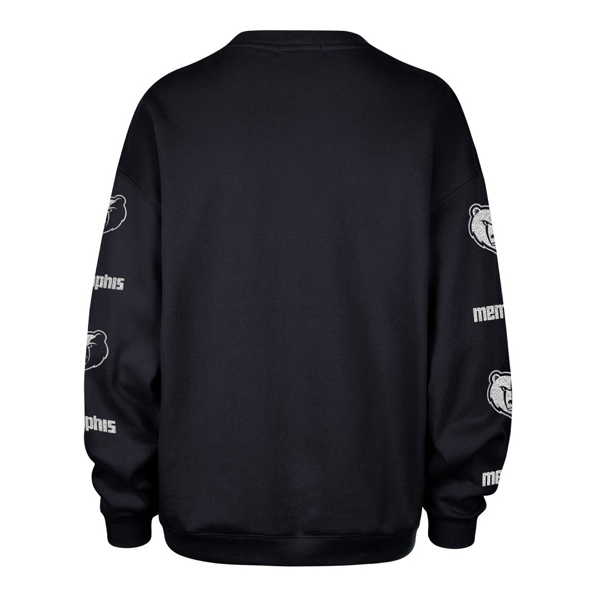 Navy Memphis Grizzlies '47 Women's 2025/26 City Edition Go Big Oversized Sweatshirt | NBA