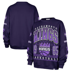 Purple Sacramento Kings '47 Women's 2025/26 City Edition Go Big Oversized Sweatshirt | NBA