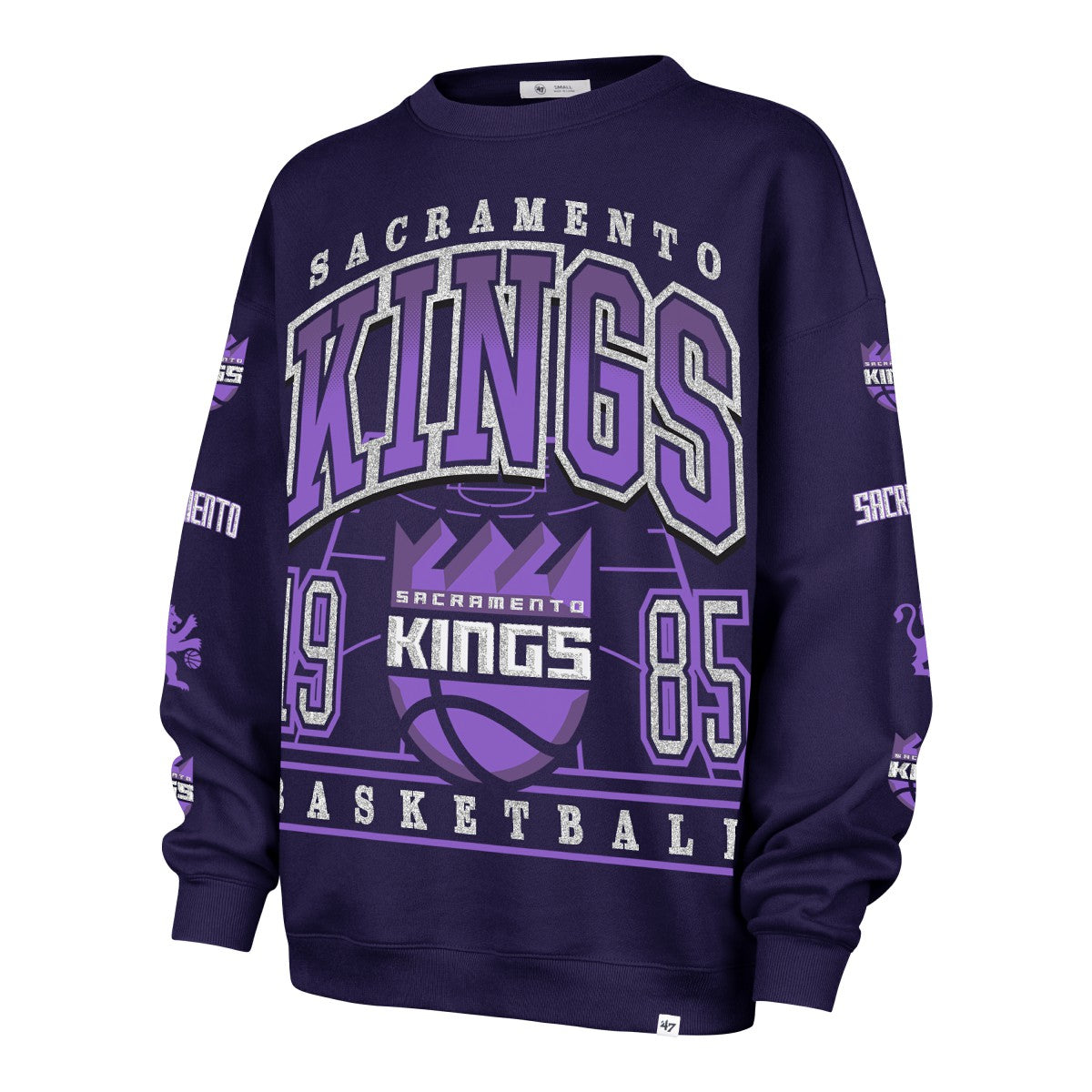 Purple Sacramento Kings '47 Women's 2025/26 City Edition Go Big Oversized Sweatshirt | NBA