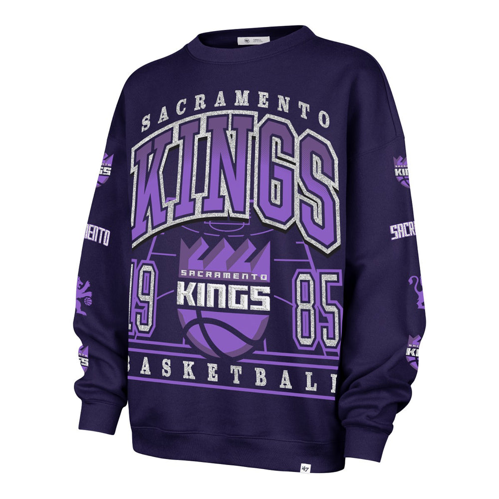Purple Sacramento Kings '47 Women's 2025/26 City Edition Go Big Oversized Sweatshirt | NBA