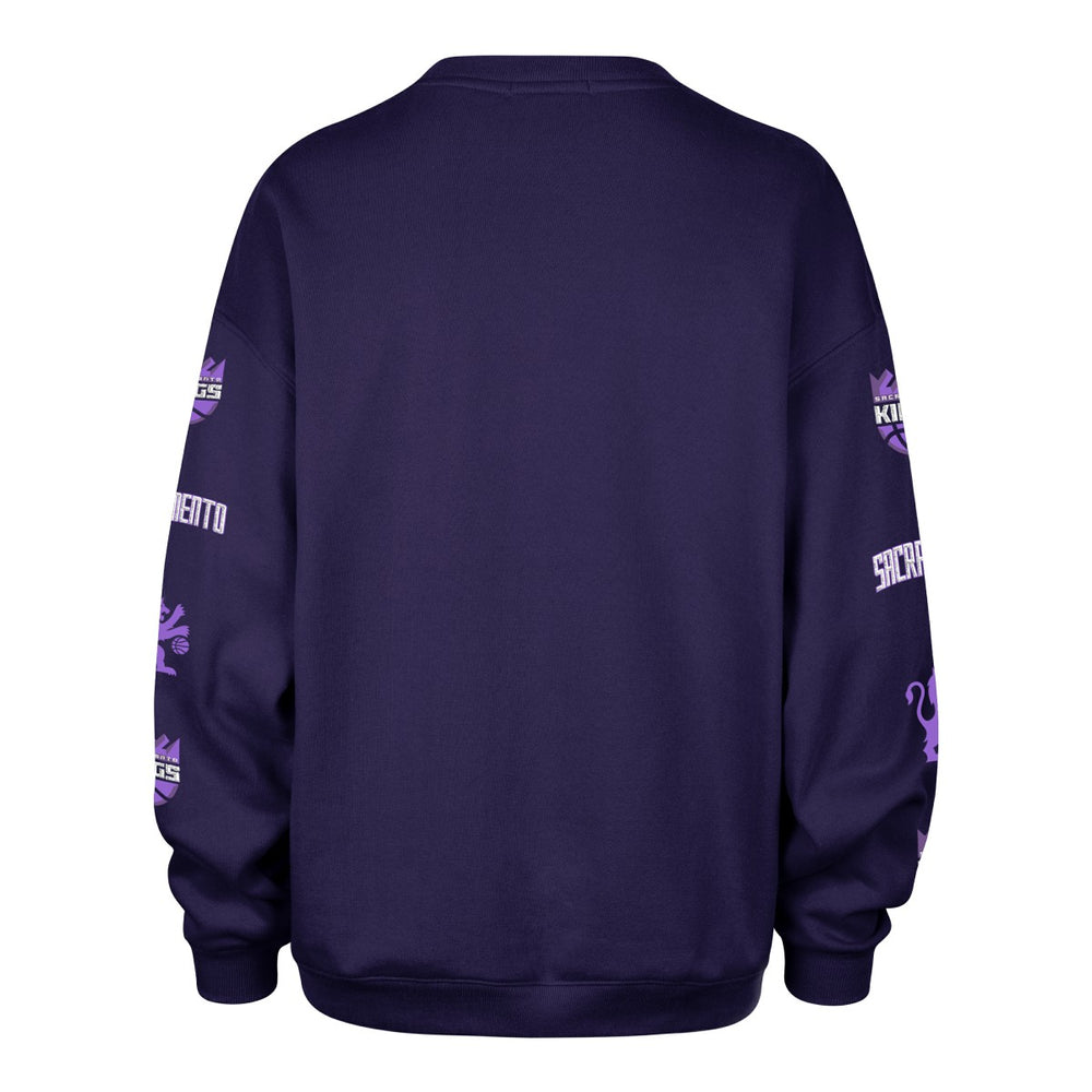 Purple Sacramento Kings '47 Women's 2025/26 City Edition Go Big Oversized Sweatshirt | NBA